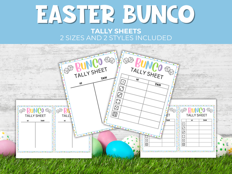 Easter Bunco Pack