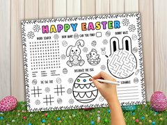 Easter Placemat Activity