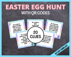Easter Egg Hunt Clues