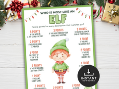 Who is Most Like an Elf