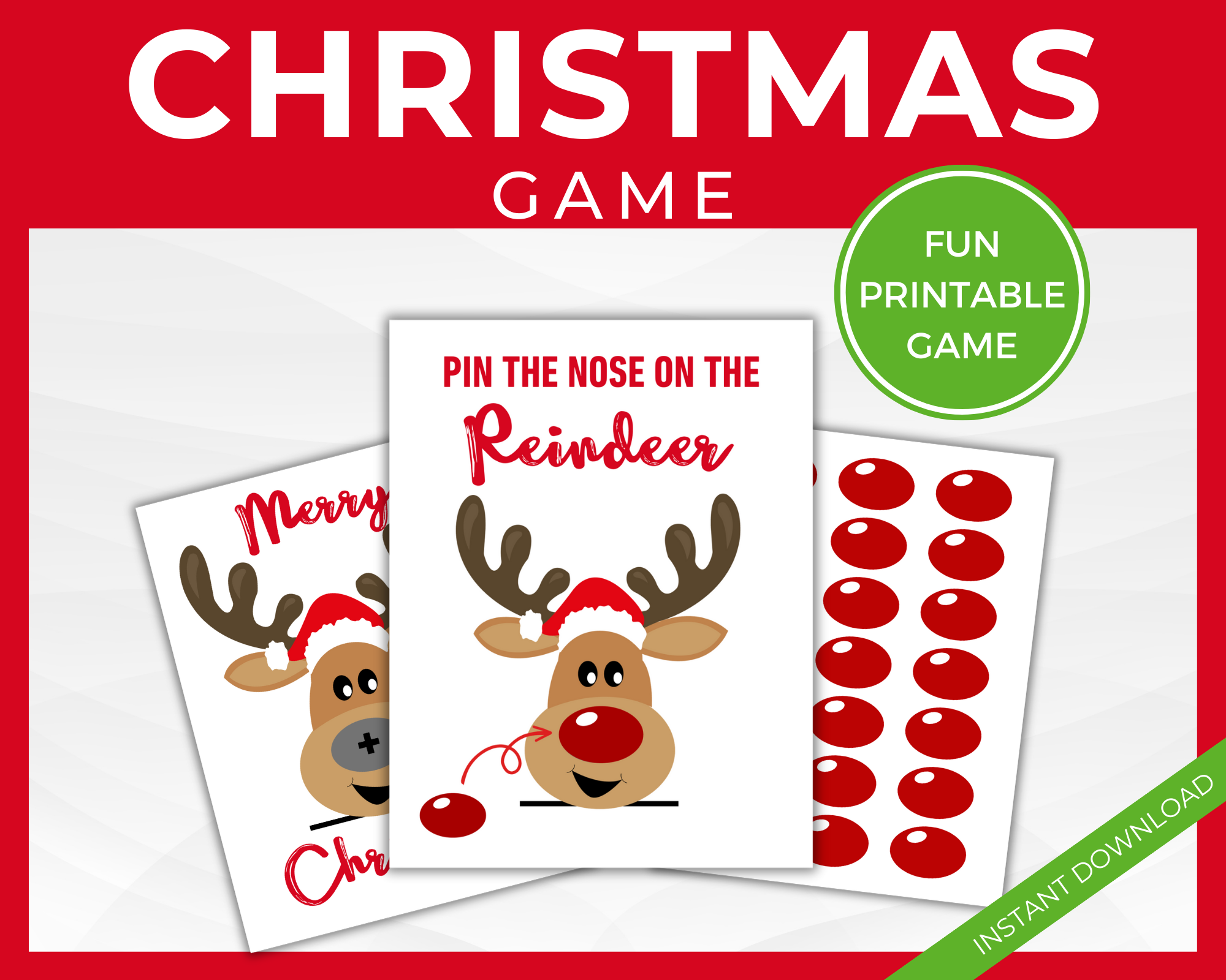 pin-the-nose-reindeer-game-littlehaloj for Pin The Nose On Rudolph Free Printable Pin the Nose Reindeer Game | LittleHaloJ for Pin The Nose On Rudolph Free Printable