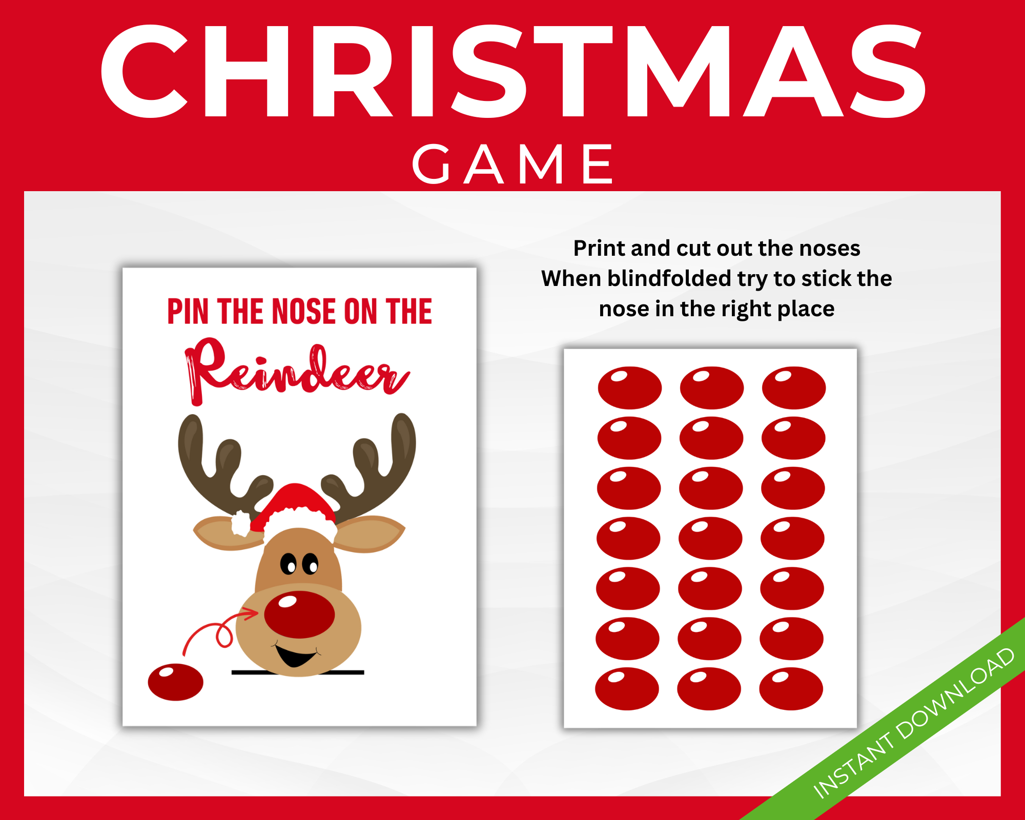 Pin the Nose Reindeer Game | LittleHaloJ pin-the-nose-reindeer-game-littlehaloj