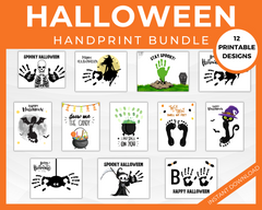 Halloween Handprint DIY Craft
