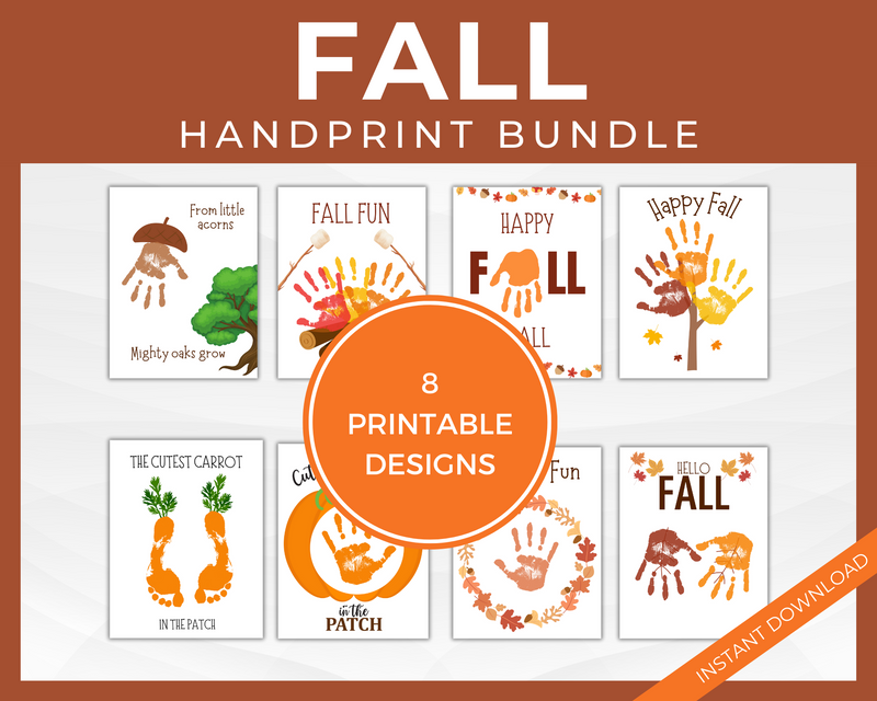 Fall handprint craft