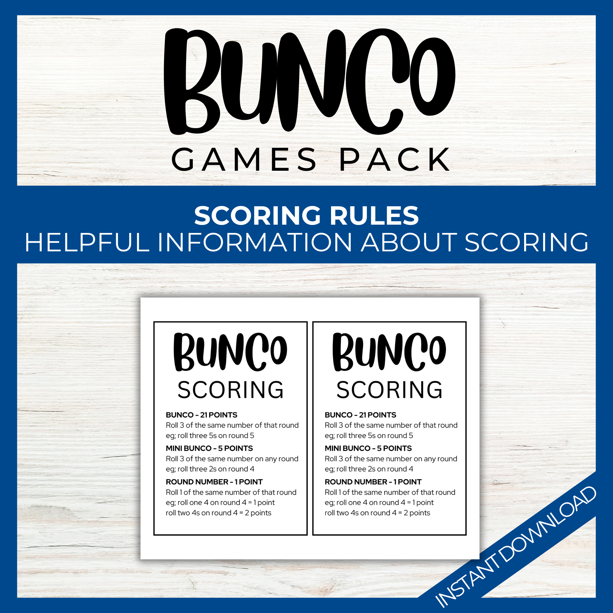 Bunco Party Pack | LittleHaloJ bunco-party-pack-littlehaloj