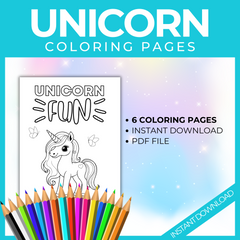 Unicorn Coloring Sheets Printable