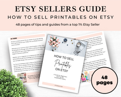 How to make money and sell printables on etsy