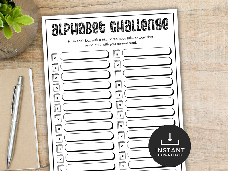Alphabet Reading Challenge