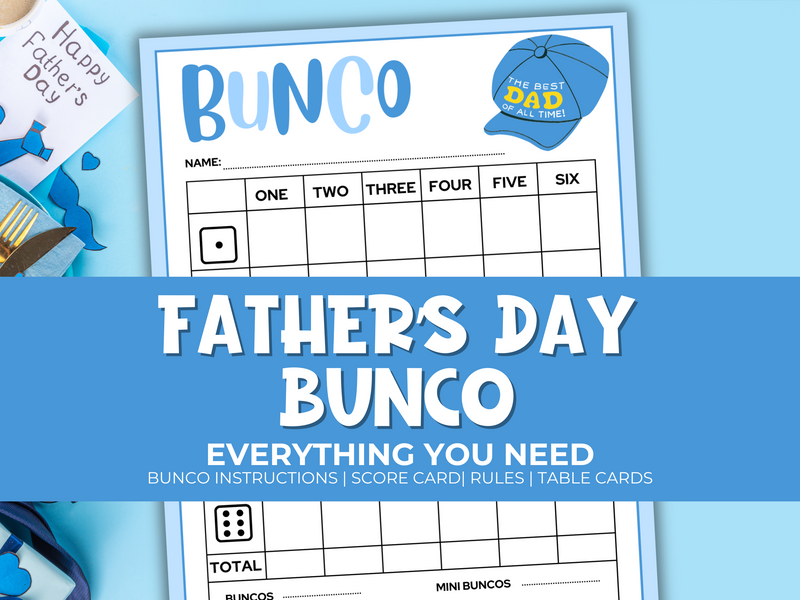 Father's Day Bunco Pack