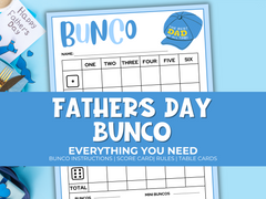 Father's Day Bunco Pack