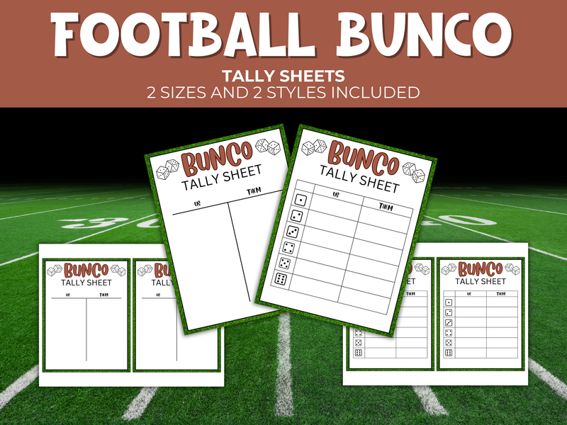 Football Bunco Pack