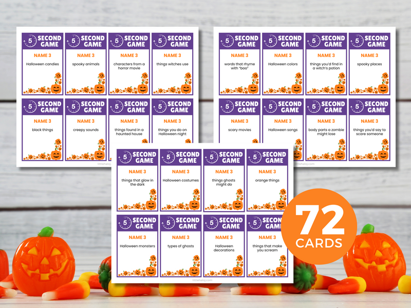 Halloween 5 Second Game