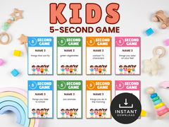 Kids 5 Second Game