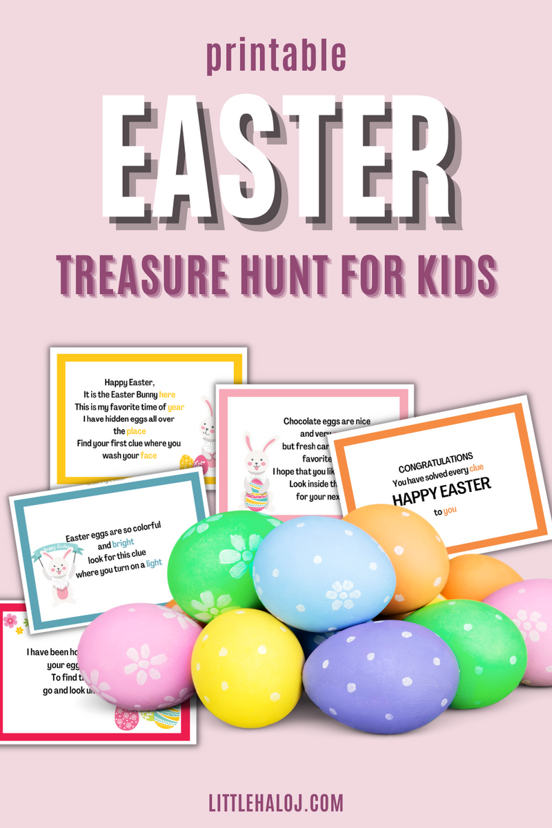 Indoor Easter Treasure Hunt