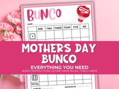 Mother's Day Bunco Pack