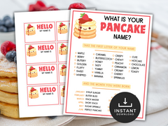 What is your Pancake Name