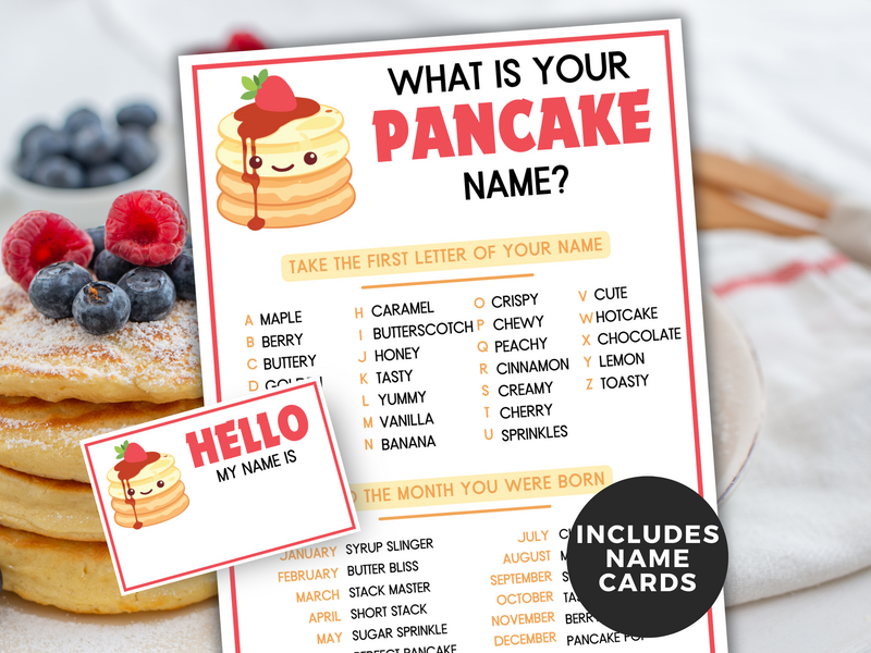 What is your Pancake Name