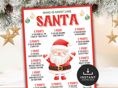 Who is Most Like Santa