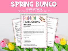 Spring Bunco Game