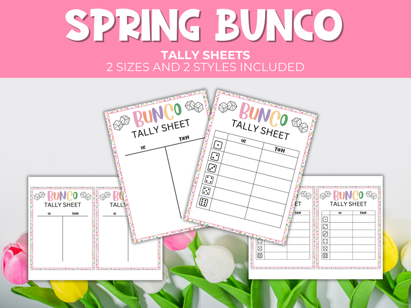 Spring Bunco Game