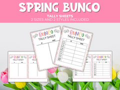 Spring Bunco Game