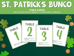 St. Patrick's Bunco