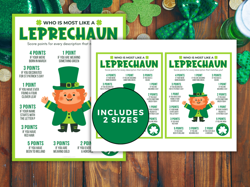 Who is Most Like a Leprechaun