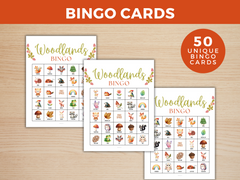 Woodlands Bingo Game