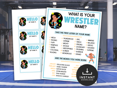 What is your wrestler name game