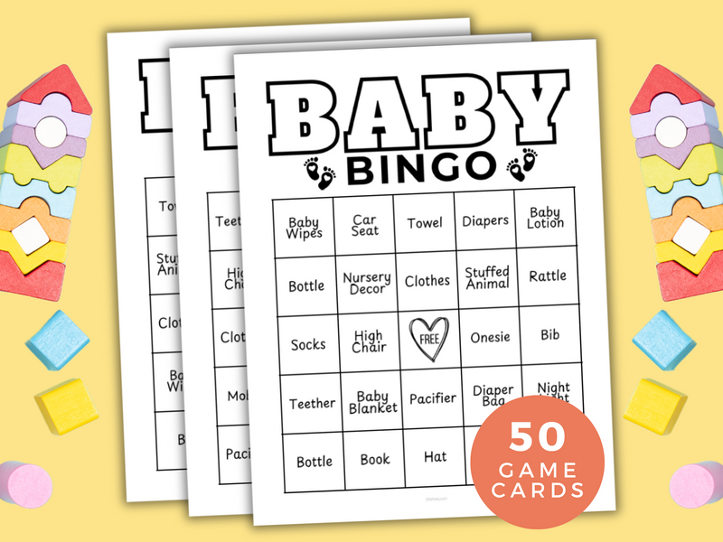 Printable Baby Bingo Game