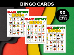 black history bingo game