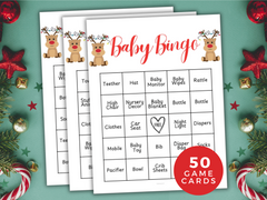 Printable Christmas Baby Bingo