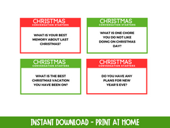 printable christmas conversation starter cards