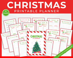 Printable Christmas planner