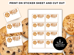 printable cookie name game