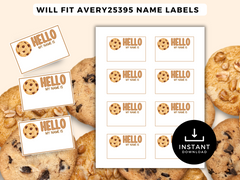 printable cookie name game