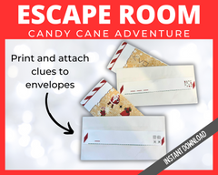 Christmas Candy Cane Escape Room