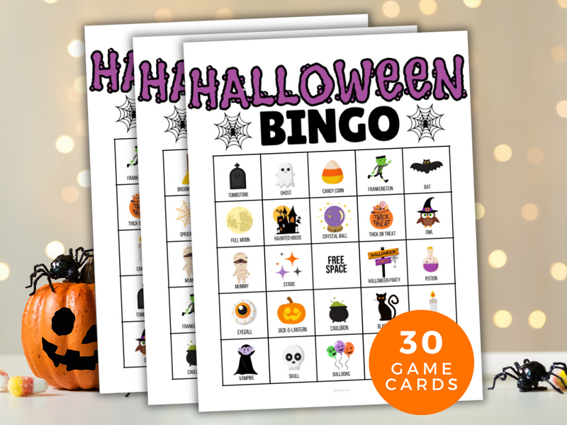 Printable Halloween Bingo Game