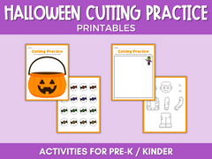 Halloween Cutting Practice Activities