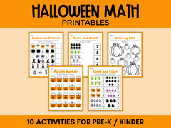 Halloween Math Activities