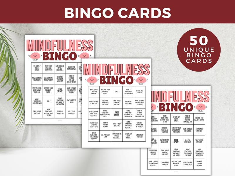 Mindfulness Bingo