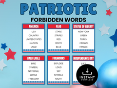 Patriotic Forbidden Words