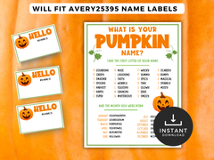 What is Your Pumpkin Name