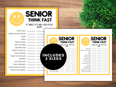 Senior Think Fast