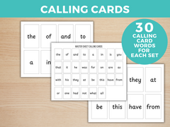 printable sight words bingo game