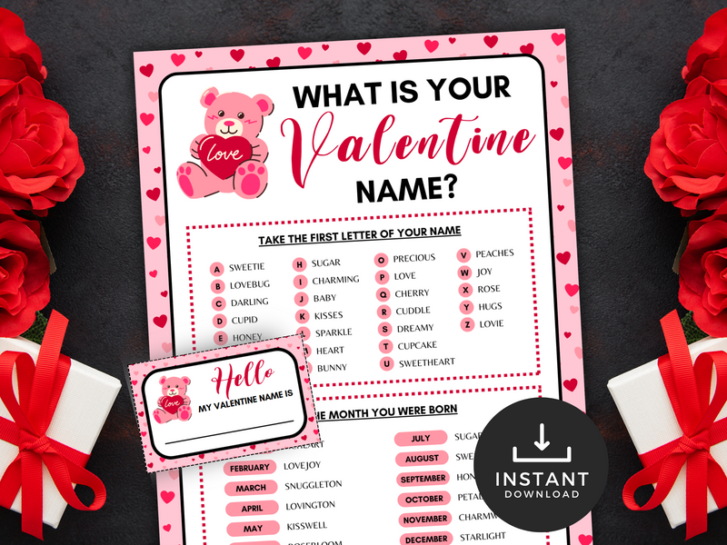 What is your Valentine Name