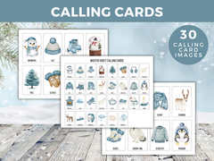 Winter Bingo Game