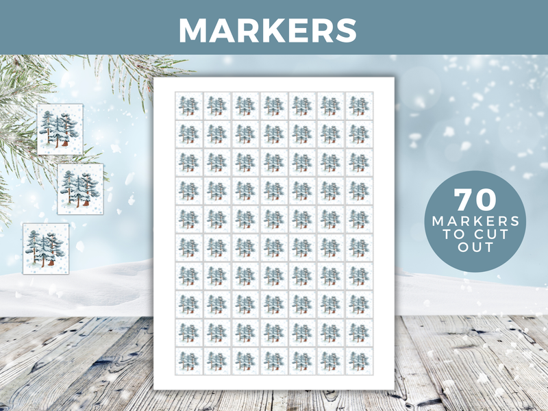 Winter Bingo Game