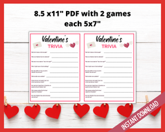 Galentines day Trivia Game