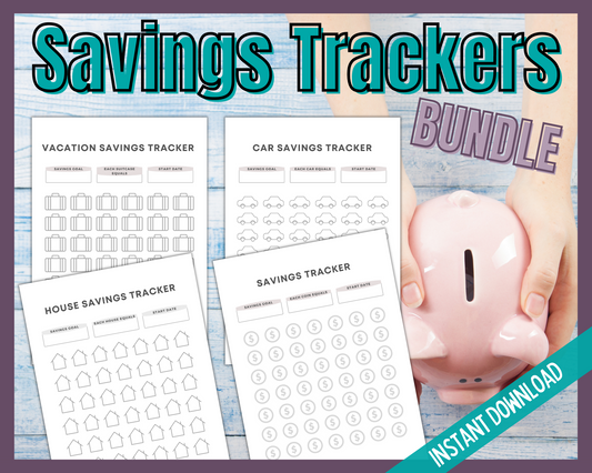 Savings Tracker Bundle 